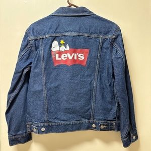 Levis Snoopy denim jacket